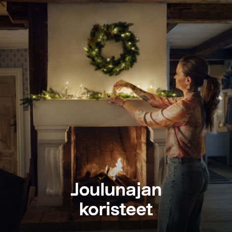   Joulunajan koristeet