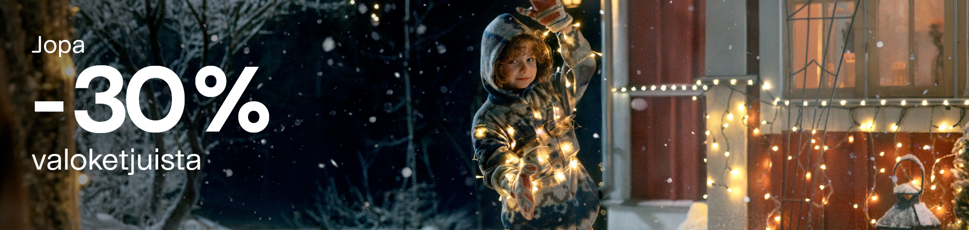 Jopa: -30% valoketjuista. Osta valoketjuja