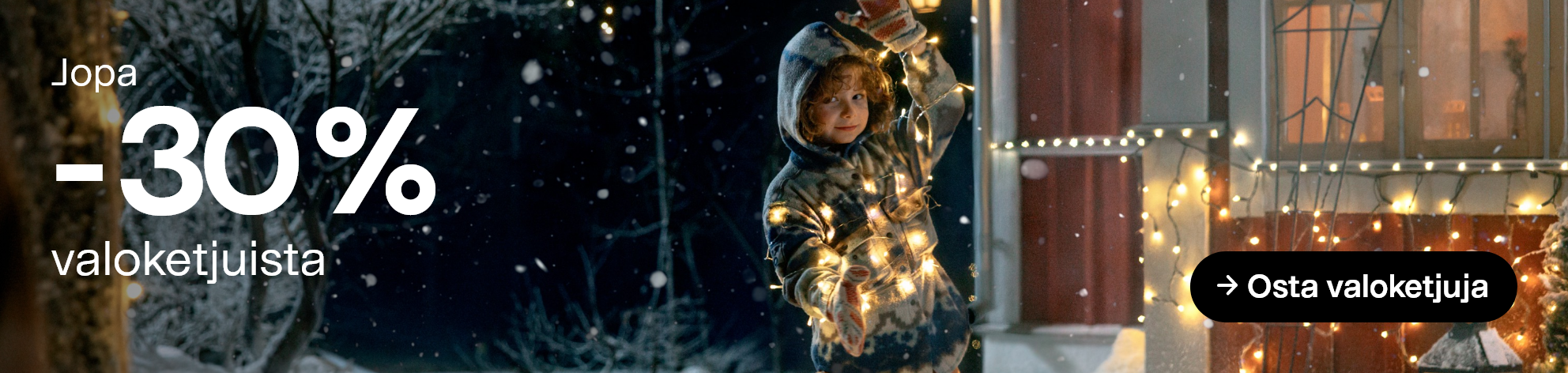 Jopa: -30% valoketjuista. Osta valoketjuja