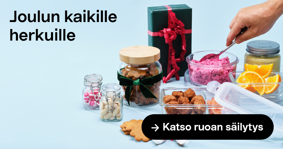  Katso ruoan säilytys Joulun kaikille herkuille.