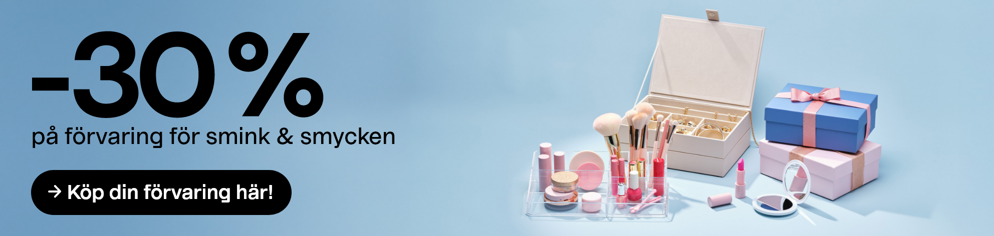 Fixa din makeup förvaring