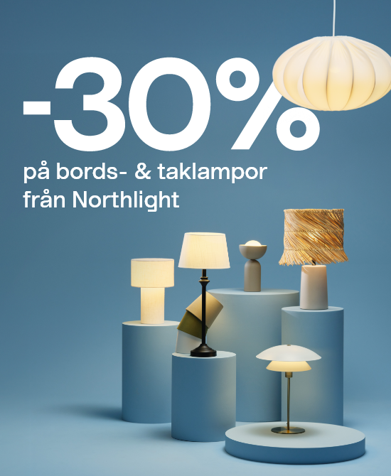 -30 % på bords- & taklampor från Northlight 