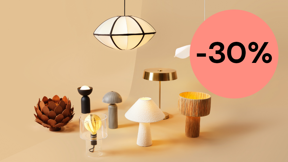 -30 % på bords- & taklampor från Northlight. Hitta din lampa här 