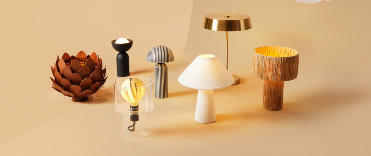 -30 % Northlight-pöytävalaisimista ja -kattovalaisimista. 