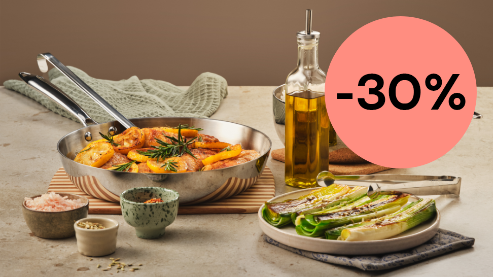   -30 % kaikista paistinpannuista. Osta paistinpannuja täältä