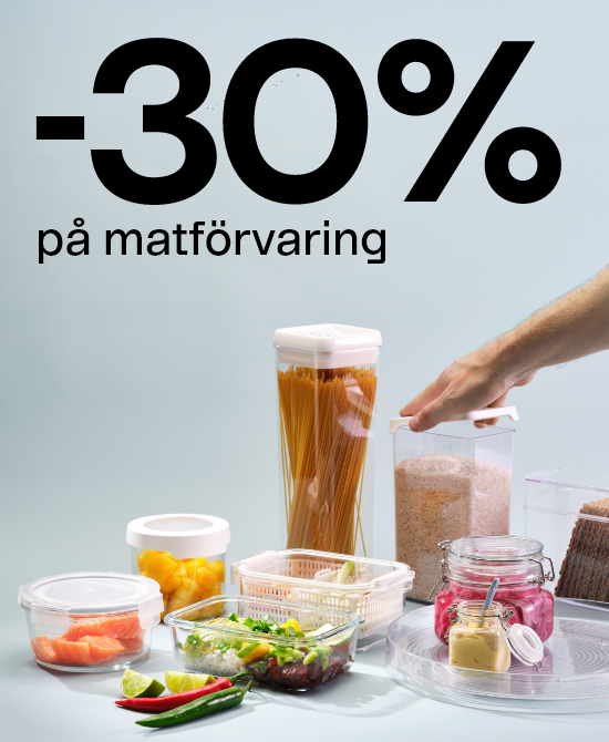  Klubbpris -30 % på matförvaring. Köp matförvaring här