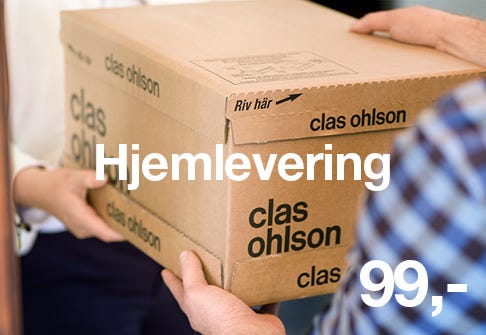 Hjemlevererinrng 99,-