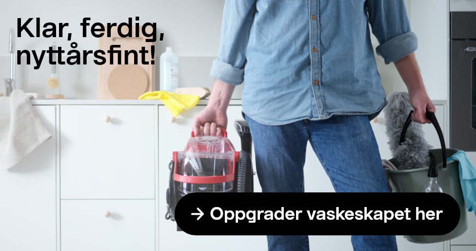 Klar, ferdig, nyttårsfint! Oppgrader vaskeskapet her