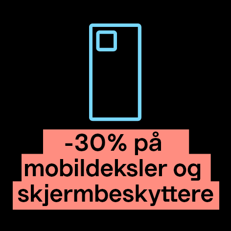 Black Friday hele uken! -30% på mobildeksler og skjermbeskyttere                               