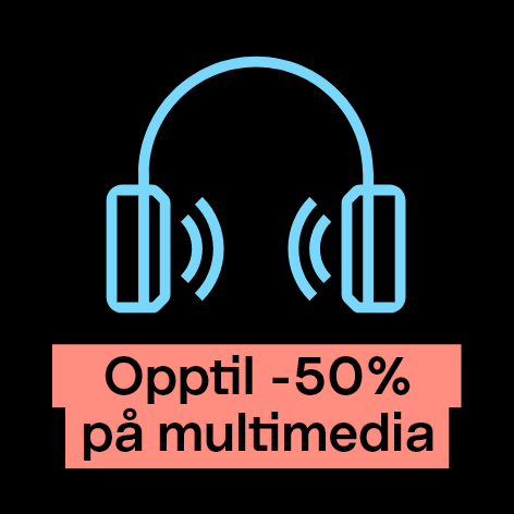 Black Friday hele uken! Opptil -50% på multimedia      