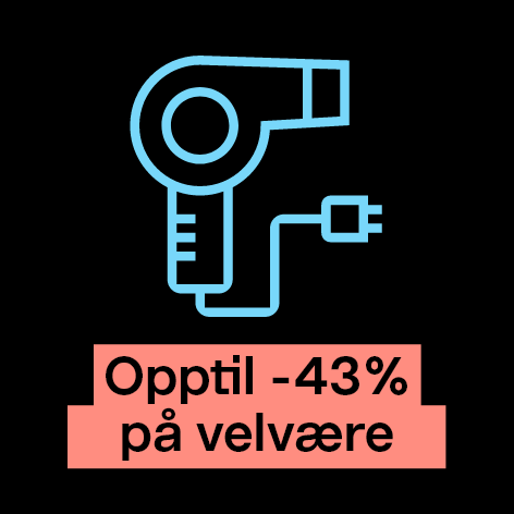 Black Friday hele uken! Opptil -43% på velvære                              