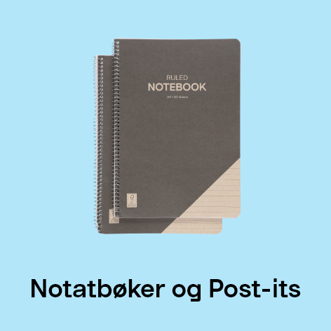 Notatbøker og Post-its