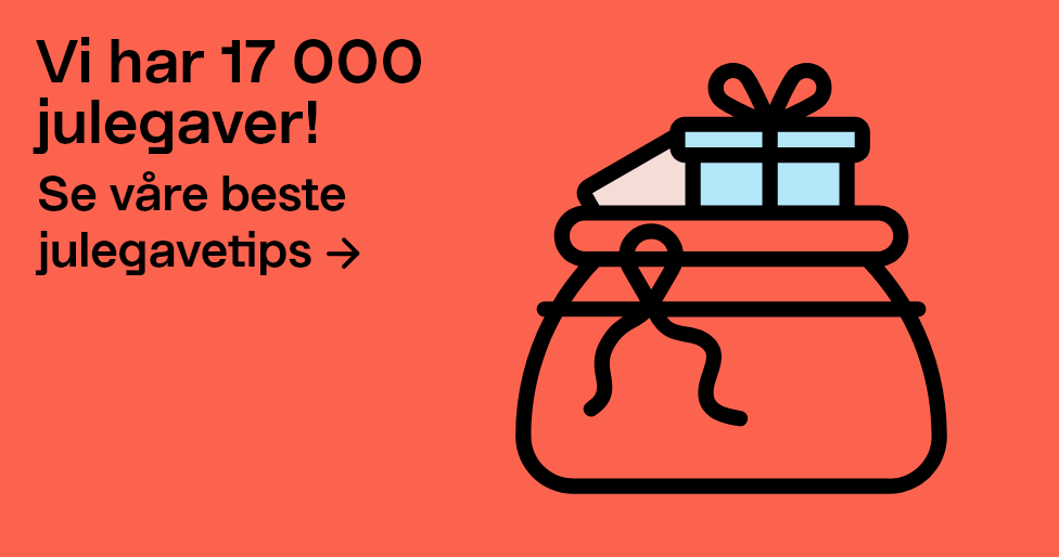  Se våre beste julegavetips Vi har 17 000 julegaver.!