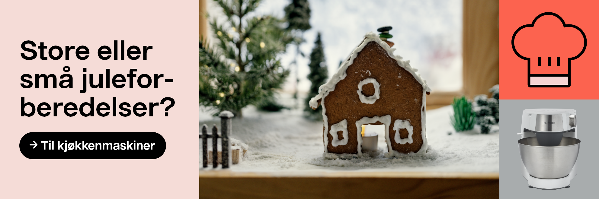  Store eller små juleforberedelser? Alt til julekjøkkenet