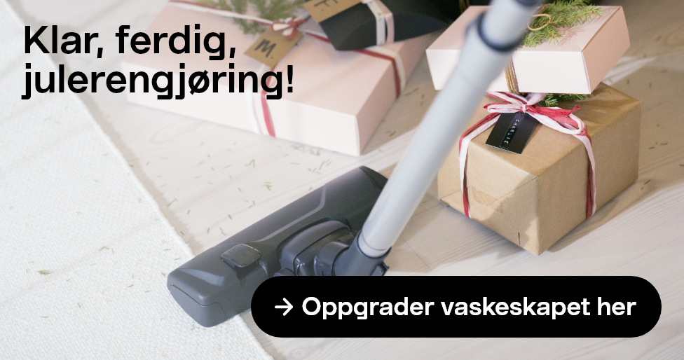  Oppgrader vaskeskapet her Klar, ferdig, julerengjøring!