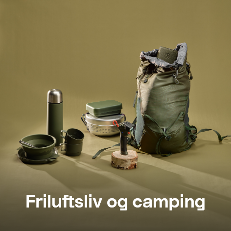 Friluftsliv og camping
                