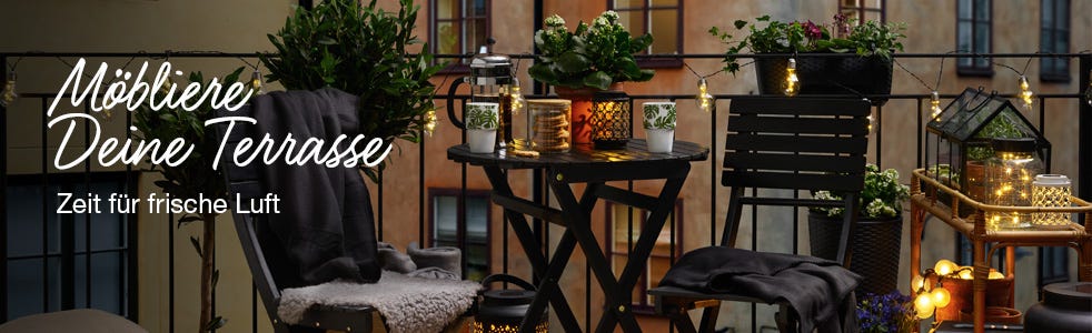 Möbliere Deine Terrasse