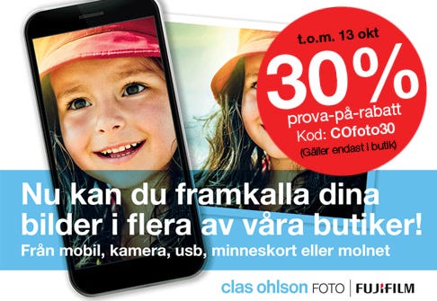 30% prova-på-rabatt