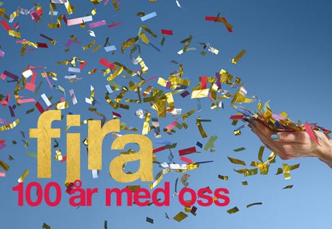 100 år med fantastiska erbjudanden!