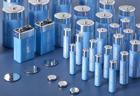 Muista paristot Clas Ohlson