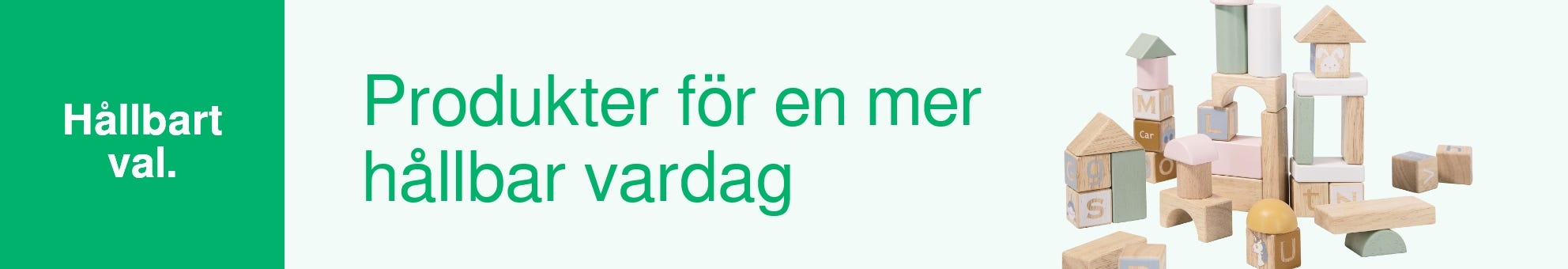 Mer bærekraftige produkter i hjemmet