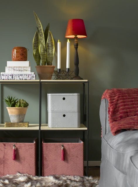 Skift farge på interiørdetaljene