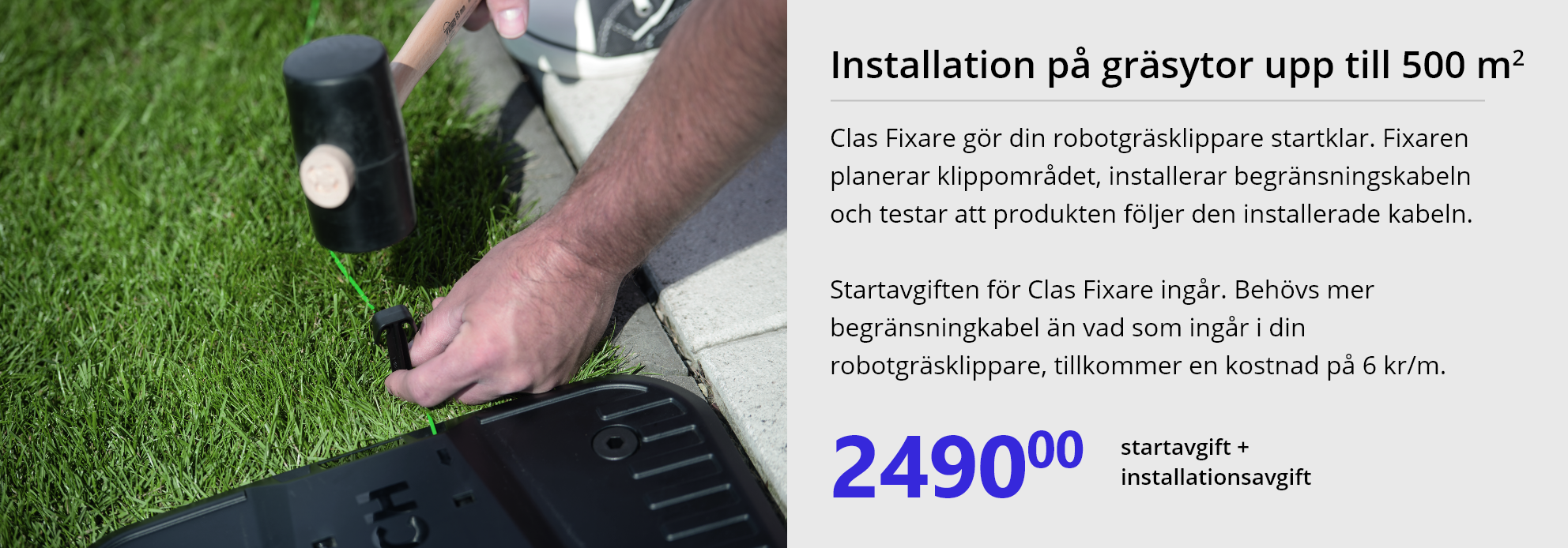 Installation upp till 500kvm