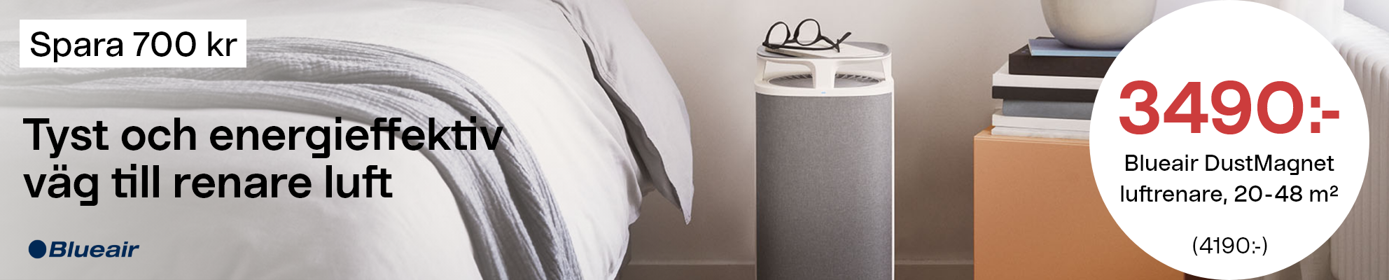 Blueair DustMagnet
            luftrenare, 20-48 m²