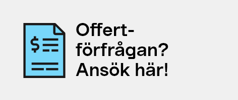 Offertförfrågan? Ansök här!