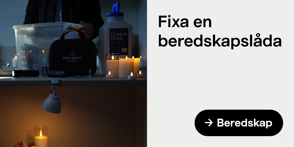 Fixa en beredskapslåda