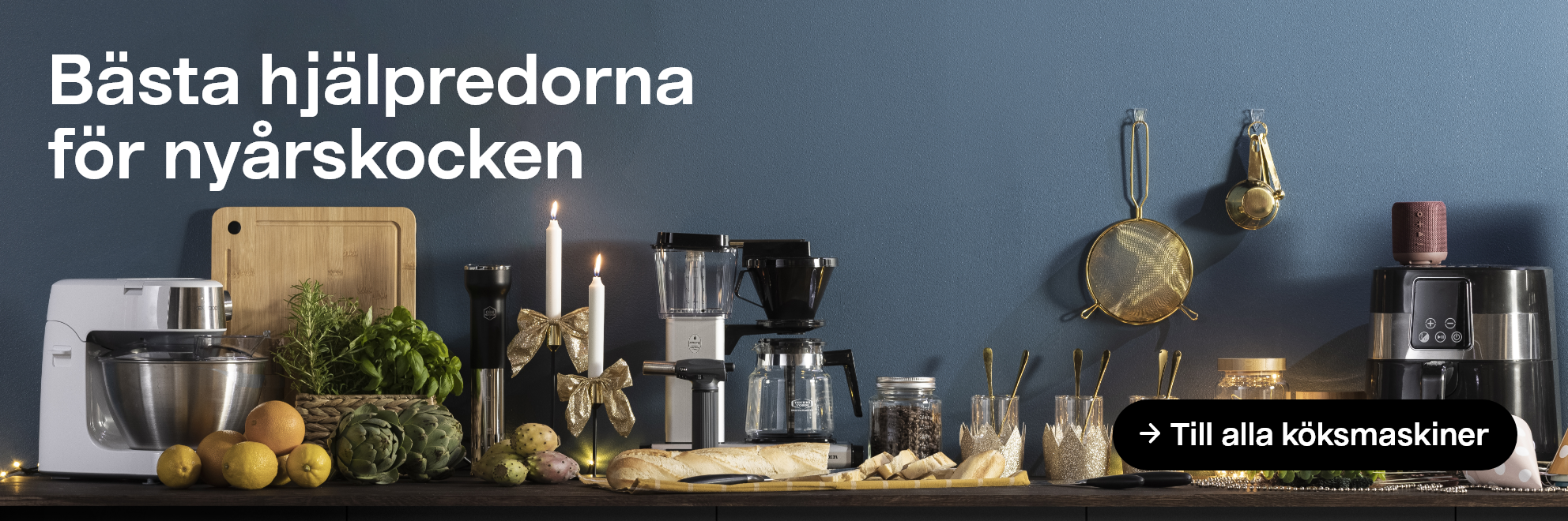 Bästa hjälpredorna för nyårskocken Till alla köksmaskiner