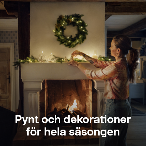 Pynt och dekorationer för hela säsongen
