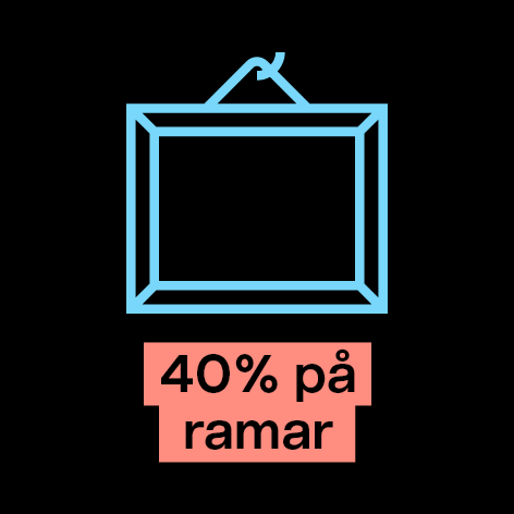 Black Friday hela veckan! 40 % på ramar → Till kampanjen.                     