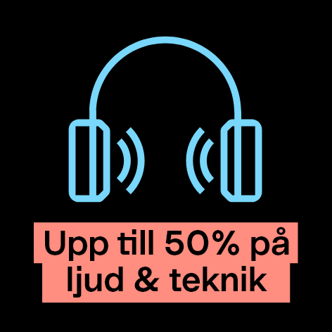 Black Friday hela veckan! Upp till 50 % på ljud & teknik → Till kampanjen. 