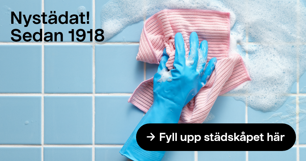 Team putsa eller team röj? Fyll upp städskåpet här