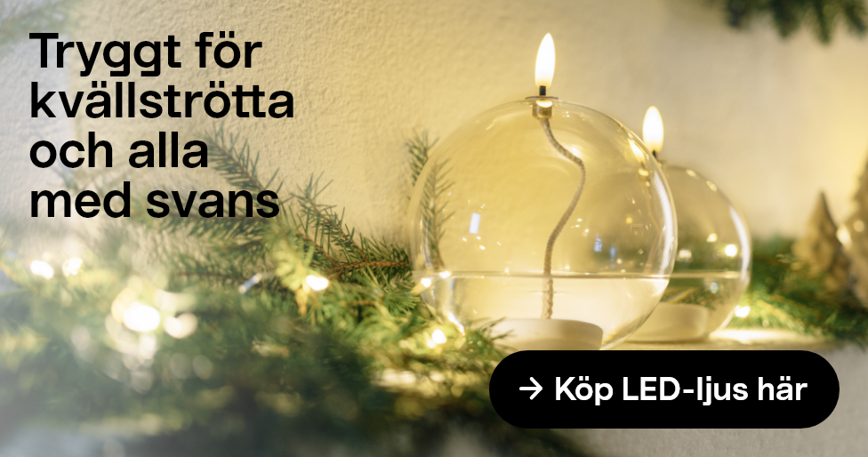  Tryggt för kvällströtta och alla med svans. Köp LED-ljus här
