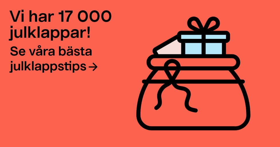  Se våra bästa julklappstips Vi har 17 000 julklappar.!