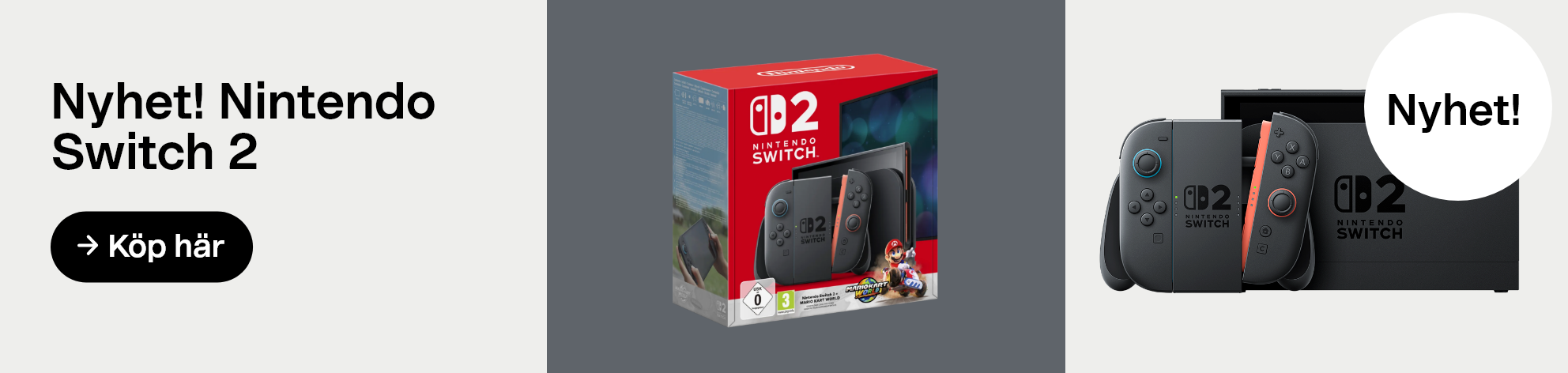 Nyhet! Nintendo Switch 2. Köp nu ->