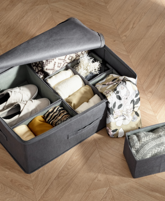  Rydd, sorter og gjør klart til våren. Kjøp oppbevaring her.