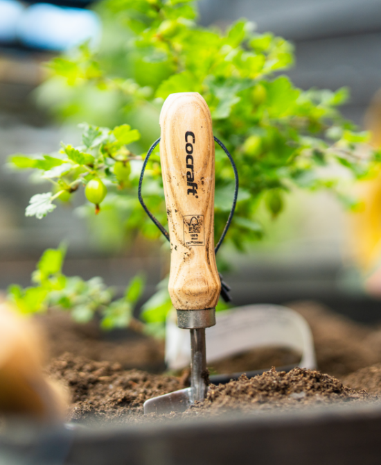 Till trädgårdsredskap