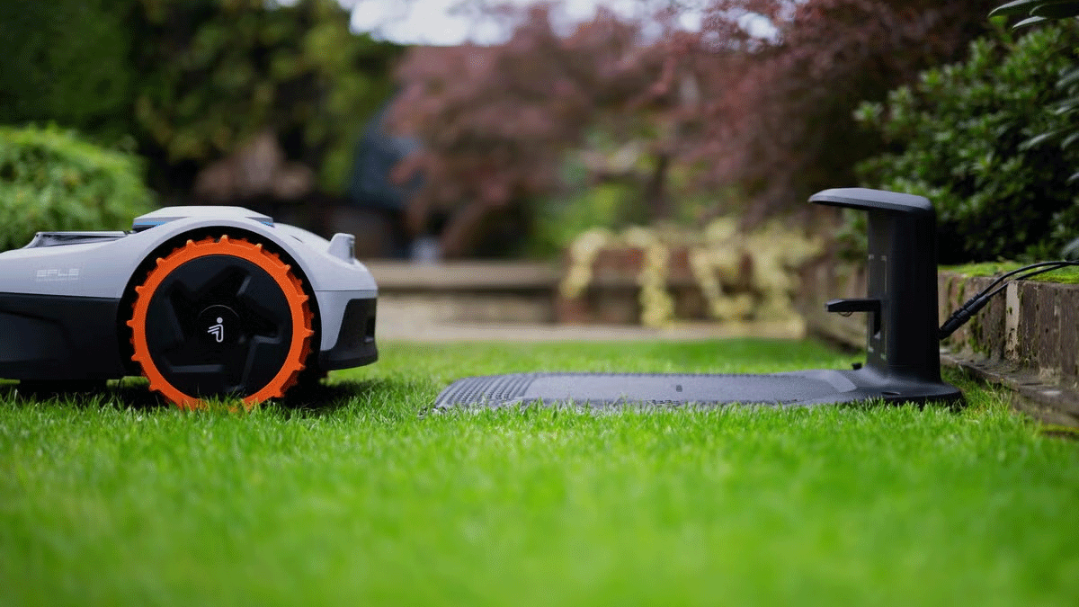 Installation av robotgräsklippare