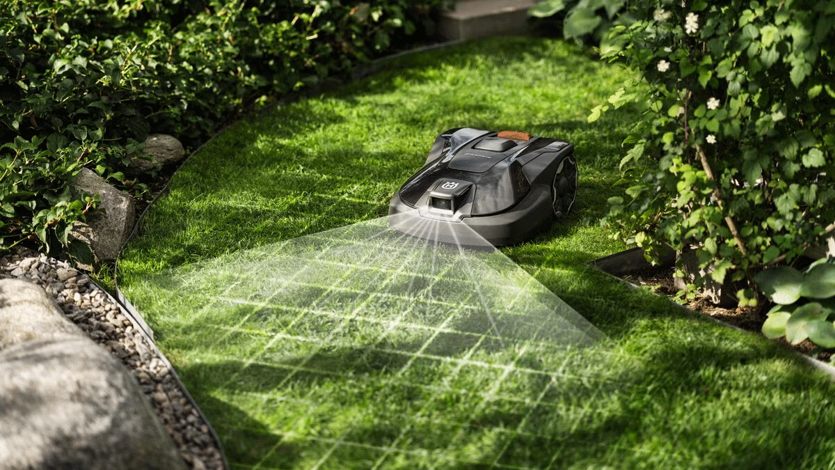 Navigationssystem robotgräsklippare