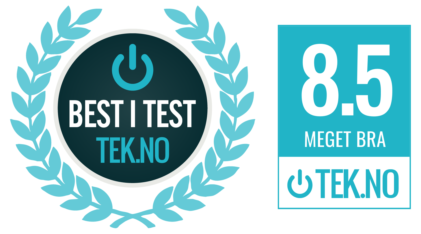 TEK.NO:n testivoittaja – arvosana 8,5/10, erittäin hyvä
