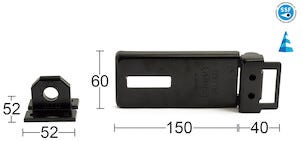 Abus 125, klasse 2 leddhasp