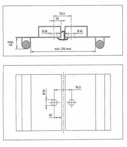 Abus Conlock 215/100 Granit klasse 4 containerlås
