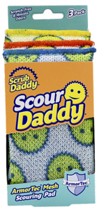 Scrub Daddy vaskesvamp Scour Daddy, 3-pakning