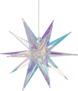 Värikäs LED-tähti 45 cm, Northlight