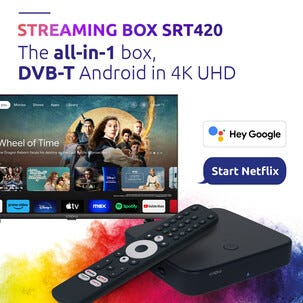 Strong SRT 420 Android tv och Digital-tv-box i ett