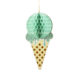 Festdekorasjoner med iskremtema