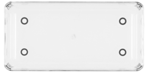 Skuffeinnsats transparent høyde 7,3 cm